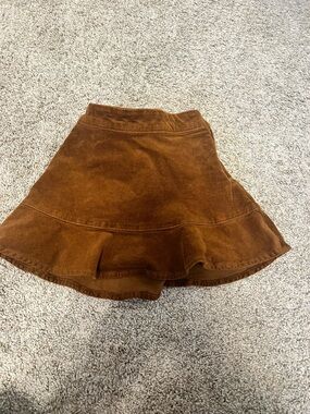 Crewcuts Brown Corduroy Skirt